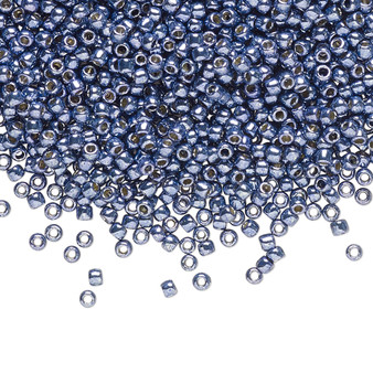 TR-11-PF567 - 11/0 - TOHO BEADS® - PermaFinish Opaque Metallic Polaris  - 7.5gms - Glass Round Seed Beads