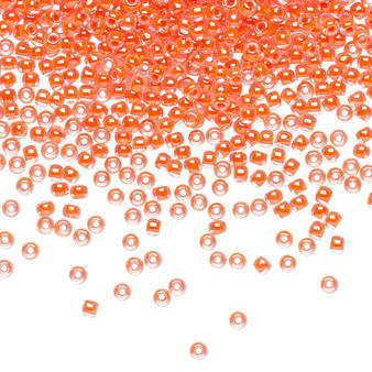 TR-11-803 - 11/0 - TOHO BEADS® - Translucent Luminous Neon Salmon - 50gms - Glass Round Seed Beads