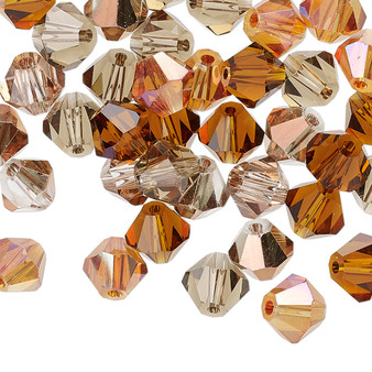 8mm - Celestial Crystal® - Mix Fall - 40 Pack - Faceted Bicone Crystal