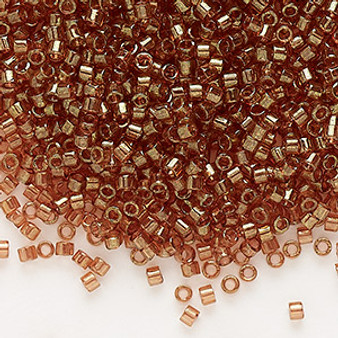 DB0121 - 11/0 - Miyuki Delica - Luster Topaz Gold - 50gms - Cylinder Seed Beads