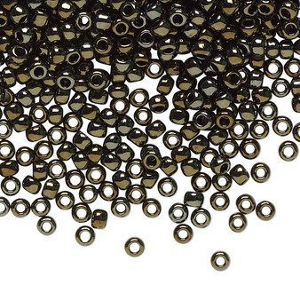 TR-08-83 - 8/0 - TOHO BEADS® - Opaque Metallic Iris Brown - 50gms - Glass Round Seed Beads