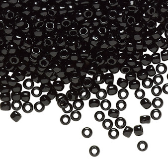 TR-08-49 - 8/0 - TOHO BEADS® - Opaque Jet - 250gms - Glass Round Seed Beads