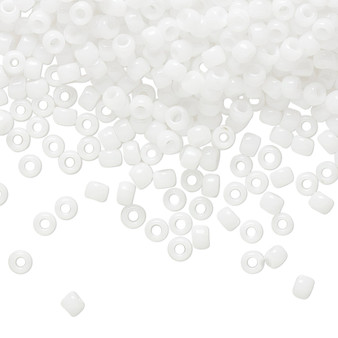 TR-08-41 - 8/0 - TOHO BEADS® - Opaque White - 250gms - Glass Round Seed Beads