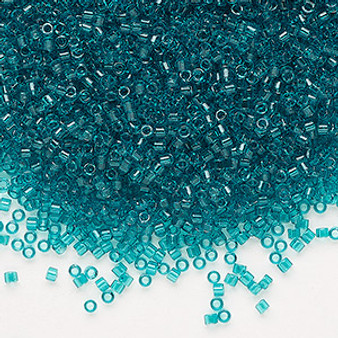 DB1108 - 11/0 - Miyuki Delica - Tr Caribbean Teal - 7.5gms - Cylinder Seed Beads