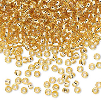 8-3 - 8/0 - Miyuki - Silver Lined Gold - 50gms - Glass Round Seed Bead