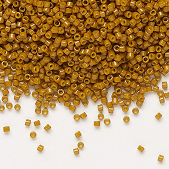 DB2110 - 11/0 - Miyuki Delica - Duracoat® Opaque Toast - 7.5gms - Cylinder Seed Beads