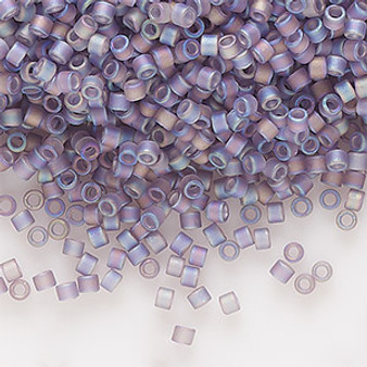 DB0870 - 11/0 - Miyuki Delica - Opaque Matt Rainbow Light Amethyst - 50gms - Cylinder Seed Beads