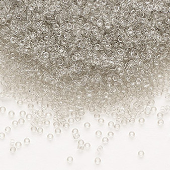 15-2412 - 15/0 - Miyuki - Transparent Taupe - 35gms - Glass Round Seed Beads