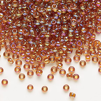 8-2456 - 8/0 - Miyuki - Translucent Rainbow Marigold - 50gms - Glass Round Seed Bead