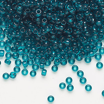 8-2405 - 8/0 - Miyuki - Transparent Teal - 50gms - Glass Round Seed Bead