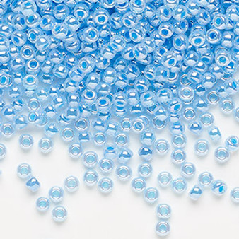 8-537 - 8/0 - Miyuki - Opaque Blue Luster Alabaster - 50gms - Glass Round Seed Bead