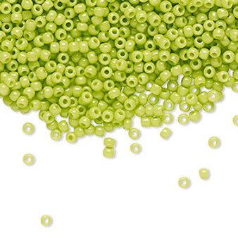 TR-11-44 - 11/0 - TOHO BEADS® - Opaque Sour Apple - 250gms - Glass Round Seed Beads