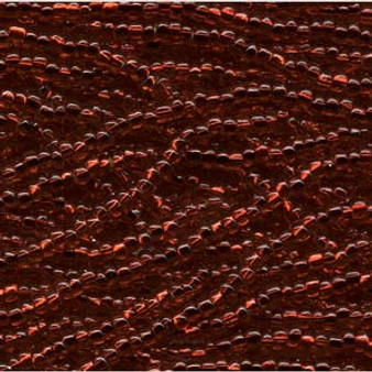 LAST STOCK: Seed bead, Preciosa Ornela, Czech glass, Silver Lined Garnet (97120), #11 round. Sold per hank.