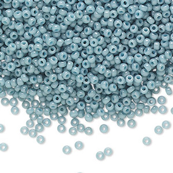 11-4479 - 11/0 - Miyuki - Duracoat Opaque Moody Blue - 25gms - Glass Round Seed Bead