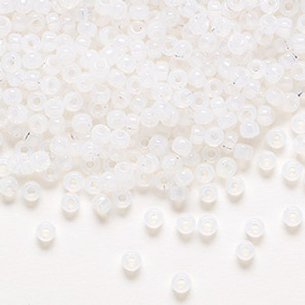 8-550 - 8/0 - Miyuki - Translucent opal - 50gms - Glass Round Seed Bead