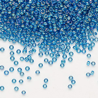 11-291 - 11/0 - Miyuki - Translucent Rainbow Capri Blue - 25gms - Glass Round Seed Bead