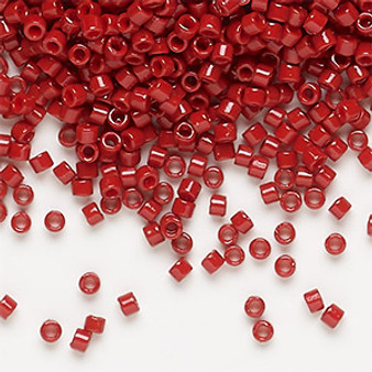 DB2354 - 11/0 - Miyuki Delica - Op Shanghai Red - 7.5gms - Cylinder Seed Beads