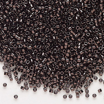 DB1991 - 11/0 - Miyuki Delica - opaque metallic French plum - 50gms - Cylinder Seed Beads