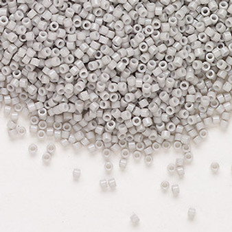 DB2366 - 11/0 - Miyuki Delica - Duracoat® Opaque Mist Grey - 50gms - Cylinder Seed Beads