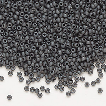 11-2065 - 11/0 - Miyuki - opaque matte metallic Glazed Luster Slate - 25gms - Glass Round Seed Bead