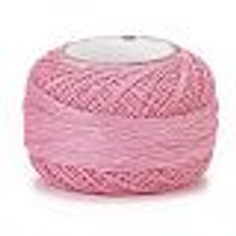 8# Cotton Crochet Threads, Mercerized Cotton Yarn, for Weaving, Knitting & Crochet, Flamingo, 1mm, 50g/roll