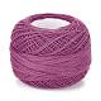 8# Cotton Crochet Threads, Mercerized Cotton Yarn, for Weaving, Knitting & Crochet, Old Rose, 1mm, 50g/roll