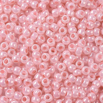 LAST STOCK: TR-08-908 - 8/0 - TOHO BEADS® - Baby Pink Ceylon - 10gm - Glass Round Seed Beads