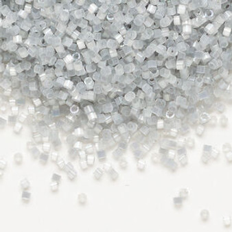 LAST STOCK: DB1816 - Miyuki Seed bead, Delica®, glass Size #11 Vial - 7.5gms (DB1816) OP Silk Satin Grey