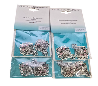 LAST STOCK: Crystal Innovations - 4 x 2 packs - Chandelier Components with swarovski crystals LAST STOCK: Crystal Innovations - 4 x 2 packs - Chandelier Components with swarovski crystals