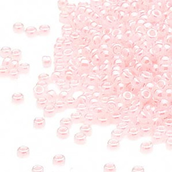 15-517 - 15/0 - Miyuki - Translucent Ceylon Pink - 8.2gms Vial Glass Round Seed Beads