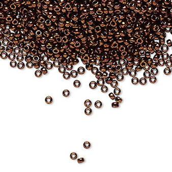 11-457B - 11/0 - Miyuki - Opaque Metallic Bronze - 25gms - Glass Round Seed Bead