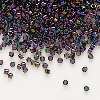 DB0004 - 11/0 - Miyuki Delica - Purple Iris - 7.5gms - Cylinder Seed Beads