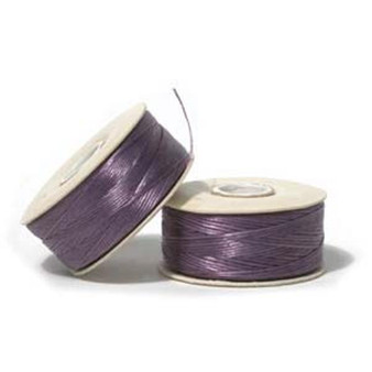 Thread, Nymo®, nylon. 1 x Bobbin Size B - 72yds Light Purple