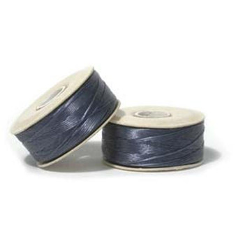 Thread, Nymo®, nylon. 1 x Bobbin Size D - 64yds Royal blue