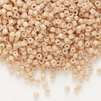 DB0208 - 11/0 - Miyuki Delica - Op Lst Tan - 7.5gms - Cylinder Seed Beads