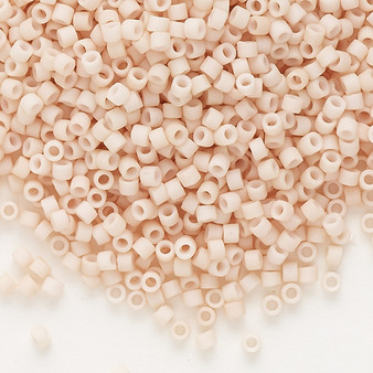 DB0354 - 11/0 - Miyuki Delica - opaque matte glazed luster blush - 7.5gms - Cylinder Seed Beads