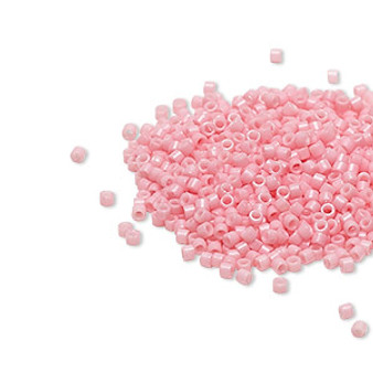 DB2116 - 11/0 - Miyuki Delica - Duracoat® Opaque Powder PInk - 7.5gms - Cylinder Seed Beads