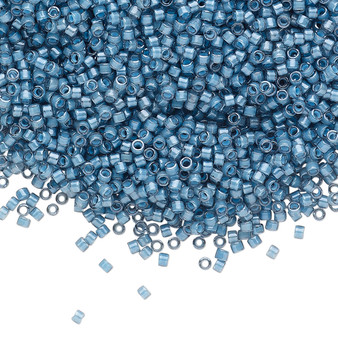 DB2054 - 11/0 - Miyuki Delica - Luminous Dusk Blue - 7.5gms - Cylinder Seed Beads