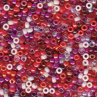 15-Mix05 - 15/0 - Miyuki - Strawberry Fields - 8.2gms Vial Glass Round Seed Beads