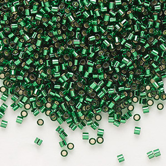 DBS0148 - Miyuki Delica Beads - Cylinder- SIZE #15 - 7.5gms - Colour DBS148 S/L Green
