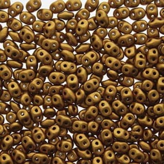 Last Stock: Super Duo Beads 2.5*5mm 20gm Bag - Golden Rod- 500030-01730