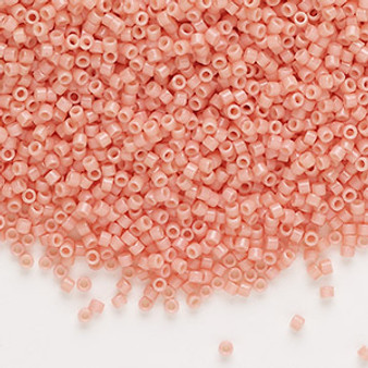 DB2113 - 11/0 - Miyuki Delica - Opaque Duracoat® Lychee - 7.5gms - Cylinder Seed Beads