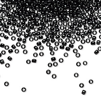 TR-11-49 - 11/0 - TOHO BEADS® - Opaque Jet - 50gms - Glass Round Seed Beads