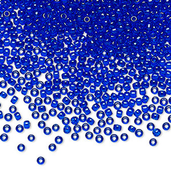 TR-11-8 - 11/0 - TOHO BEADS® - Transparent Cobalt - 50gms - Glass Round Seed Beads