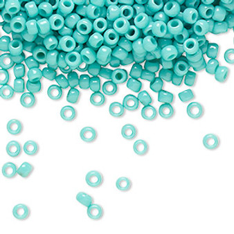 TR-08-55 - 8/0 - TOHO BEADS® - Opaque Turquoise - 50gms - Glass Round Seed Beads