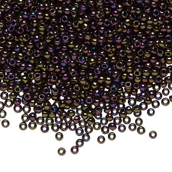 TR-11-85 - 11/0 - TOHO BEADS® - Opaque Metallic Iris Purple - 7.5gms - Glass Round Seed Beads