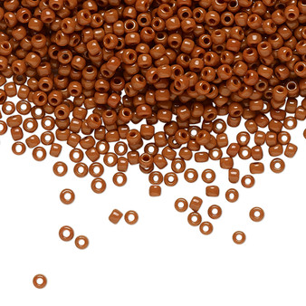 TR-11-46L - 11/0 - TOHO BEADS® - Opaque Terra Cotta - 7.5gms - Glass Round Seed Beads