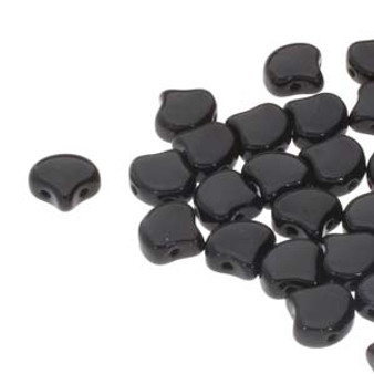 GNK8723980 - 7.5mm - Matubo Czech - Jet - 10gm bag (approx 38 beads) - Glass Ginko Bead