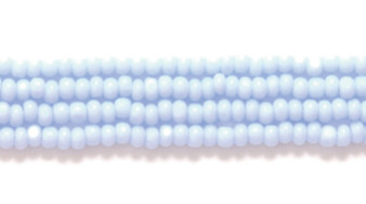 33000 - 13/0 - Czech - Opaque Pale Blue - Hank (approx 3000 beads) Glass  Charlotte True Cut Seed Bead