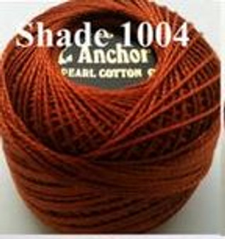 Anchor Pearl Crochet Cotton Size 8 - 10gm Ball - (1004)